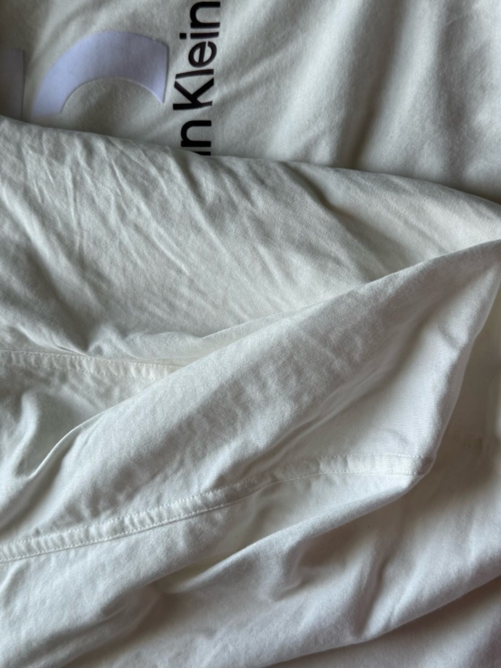 Ladies Lightweight Pullover With Hood Sz 1X New With Tags White Brown Letters - Picture 7 of 8